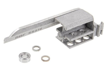 BBF Airsoft SIG Sauer M17 / M18 エアノズルマウント（ベアリング付き）（316スチール、ブラック）