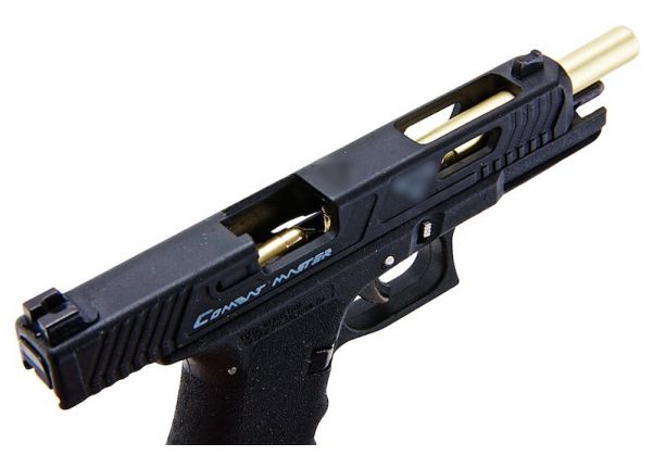 BLACKCAT AIRSOFT 1/2 スケール高精度ミニモデルガン TTI G17 - ブラック