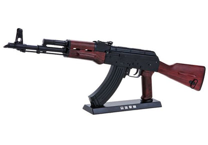 BLACKCAT AIRSOFT 1:2 スケール高精度ミニモデルガン AK47 (排莢) - フルメタル、木製