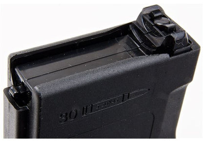 Blackcat Airsoft Systema PTW マガジン (ポリマー製、30/120 連発マガジン) - 4 個/パック