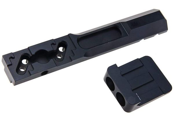 BJ TAC ロングバー ソーンテール SBR ライトマウント ピカティニーバージョン - BK