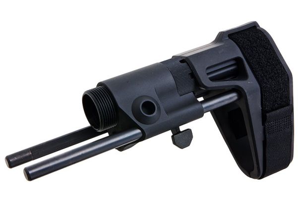 BJ TAC ピストルスタイル GBBR ストック（ミルスペック）