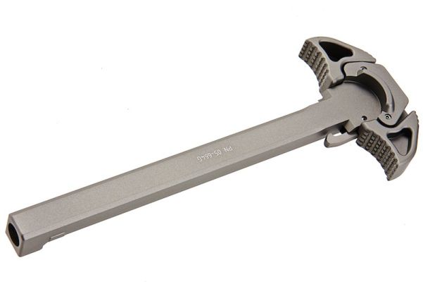 BJ TAC Tokyo Marui MWS GBBR URGI エアボーンチャージングハンドル (アルミ、グレー)