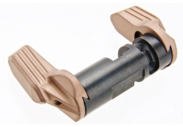 BJ TAC Tokyo Marui MWS GBBR アンビセーフティセレクターー(Rスタイル、FDE)