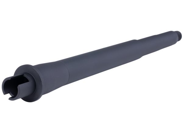 BJ TAC Tokyo Marui M4 MWS GBBR GOV スタイル アウターバレル (11.5インチ、アルミ、ブラック)