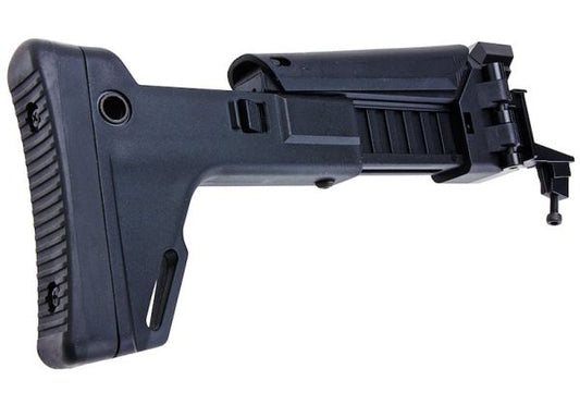 Bow Master GMF ACRスタイル アジャスタブルフォールディングストック Tokyo Marui AKM GBBR用 - ブラック