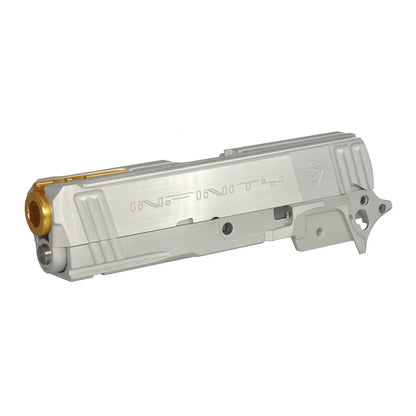 Bomber Airsoft CNC アルミ 3.9 インチ INF SV キット マルイ HI-CAPA用 (BM-HC-INF) - 銀(ぎん)
