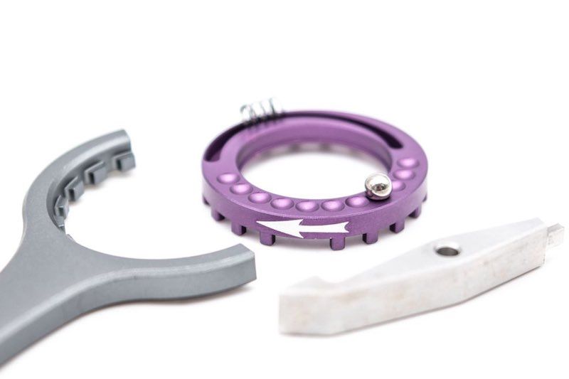 Bow Master VFC MP5 GBB Gen 2 ホップアップ調整ホイールセット（ツール付き）（CNCアルミニウム / アルミ）