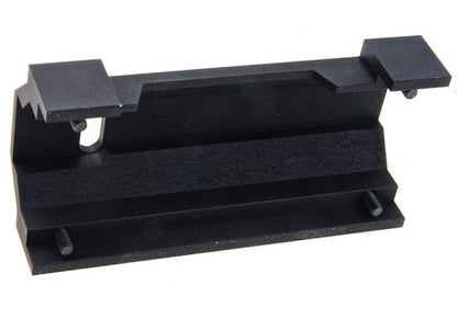 Bow Master VFC MP5 GBB ロープロファイルマウント (CNCアルミニウム / アルミ、ブラック) - WE MP5 GBBと互換性あり