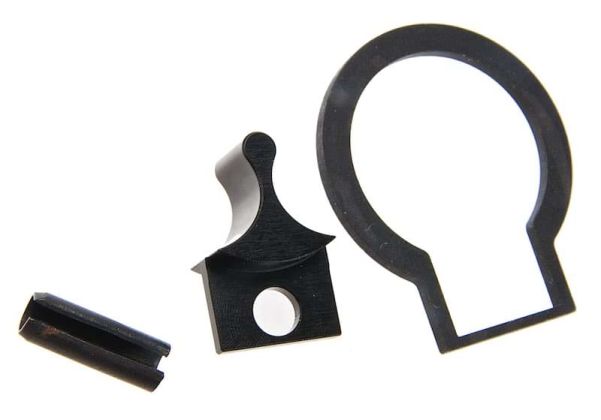 Bow Master VFC MP5 フロントナイトサイト (CNCアルミニウム / アルミ、ブラック) - VFC G3A3 GBBR エアソフトガン対応