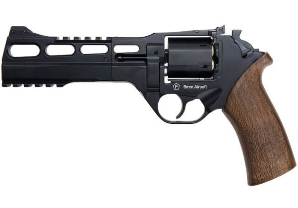 BO MANUFACTURE CHIAPPA RHINO 60DS .357 マグナム スタイル エアソフト リボルバー (CO2) - ブラック