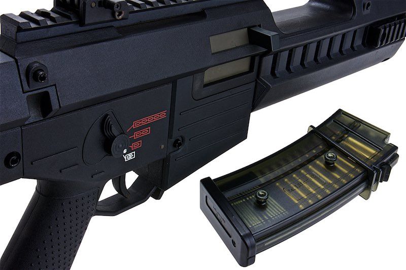 GSG タクティカル G14 カービン電動ブローバック AEG - ブラック (ARES 製)