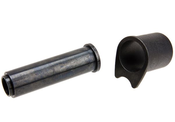 Airsoft Masterpiece 1911 バレルブッシング＆リコイルスプリングプラグ（スチール製） - ブラック