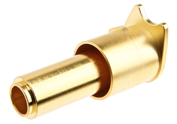 Airsoft Masterpiece 1911 バレルブッシング＆リコイルスプリングプラグ（スチール製） - 金(きん)