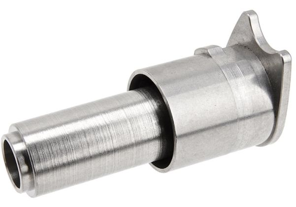 Airsoft Masterpiece 1911 バレルブッシング＆リコイルスプリングプラグ（スチール製） - 銀(ぎん)