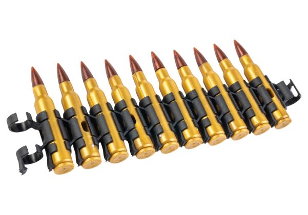 Battleaxe A&K M249 AEG サウンドコントロールドラムマガジン（2200発） - ブラック