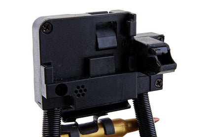 Battleaxe x T8 A&K MK46 Mod 0 ミニミ AEG ドラムマガジン (2000発、サウンドコントロール、タービンシステム) - BK