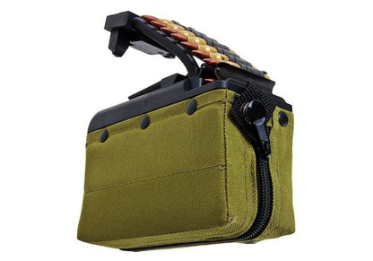 BATTLEAXE x T8 A&K MK46 Mod 0 ミニミ AEG ドラムマガジン (2000発、サウンドコントロール、タービンシステム) - RG