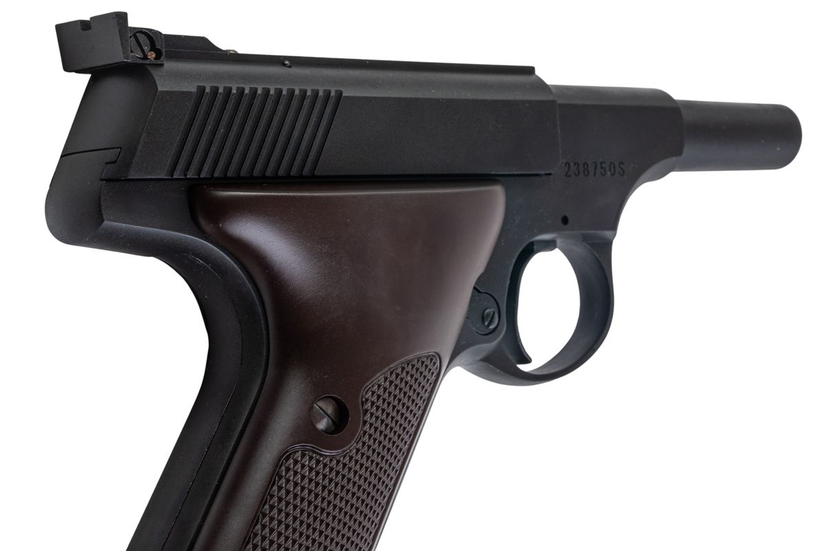 CAW ウッズマン ショートバレルカスタム スリムサイレンサー付き モデルガン