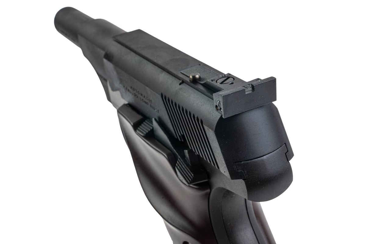 CAW ウッズマン ショートバレルカスタム スリムサイレンサー付き モデルガン