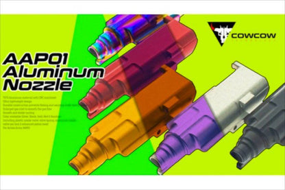 COWCOW Technology ACTION ARMY AAP01 GBB エアソフトノズル (アルミニウム / アルミ、レインボー)
