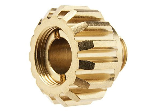 COWCOW Technology A02 ステンレススチール製サイレンサーアダプターー (11mm CW - 14mm CCW) - 金(きん)