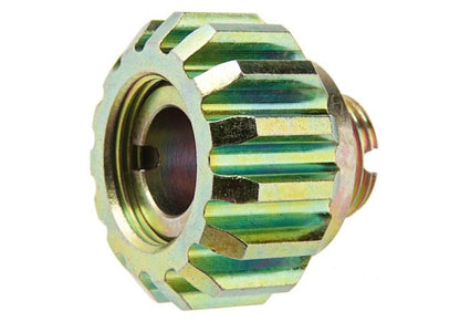 COWCOW Technology A02 ステンレススチール製サイレンサーアダプターー (11mm CW - 14mm CCW) - レインボー