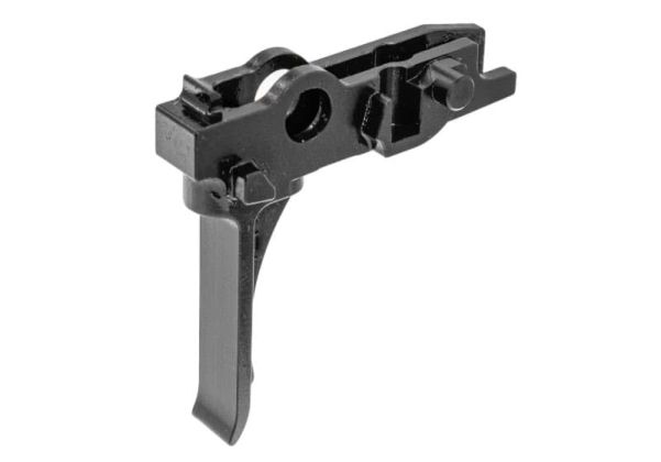 C&C Tac Tokyo Marui MWS GBBR AT* フラットトリガー - ブラック (CNC ステンレススチール)