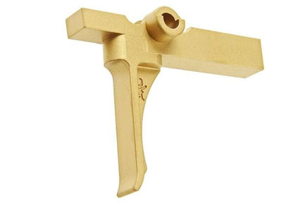 C&C Tac VFC M4 GBBR AT* フラットスタイルトリガー - 金(きん)