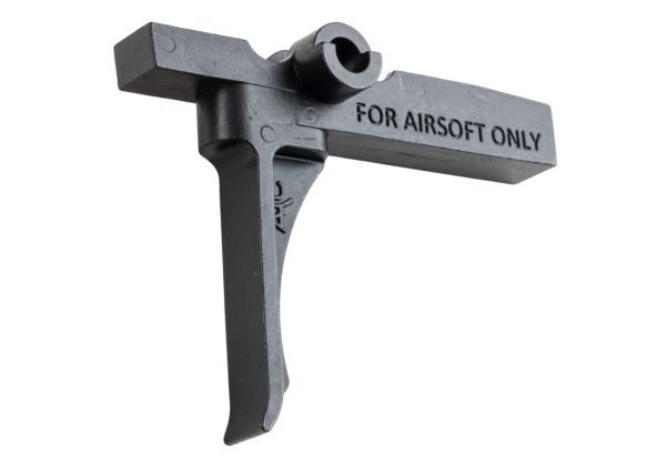 C&C Tac VFC M4 GBB / APFG MPX MCX GBBシリーズ AT* フラットスタイルトリガー (MIMスチール) - BK