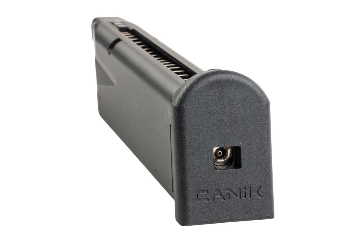 CANIK SFx RIVAL グリーンガスマガジン（22発装填、ブラック）（Cybergun社ライセンス商品）