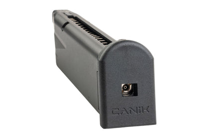 CANIK SFx RIVAL グリーンガスマガジン（22発装填、ブラック）（Cybergun社ライセンス商品）