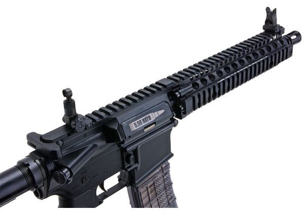 EMG ダニエル ディフェンス DD MK18 エアソフト GBB ライフル (CGS システム) - ブラック