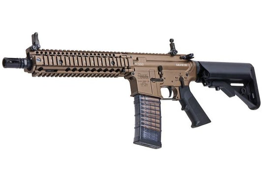 EMG ダニエル ディフェンス DD MK18 エアソフト GBB ライフル (CGS システム) - FDE