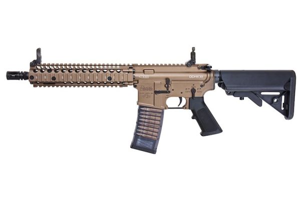 EMG ダニエル ディフェンス DD MK18 エアソフト GBB ライフル (CGS システム) - FDE