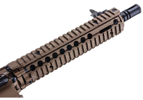 EMG ダニエル ディフェンス DD MK18 エアソフト GBB ライフル (CGS システム) - FDE