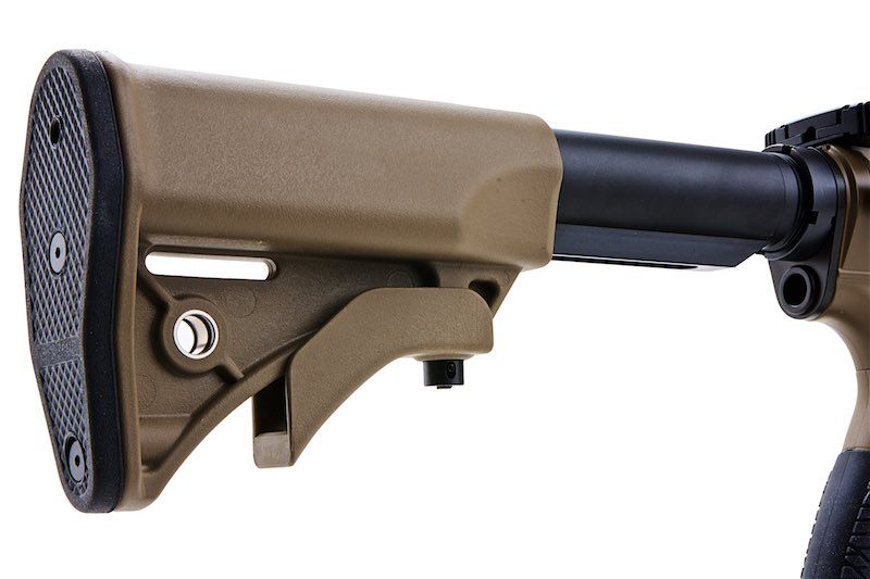 EMG ダニエル ディフェンス DDM4 PDW GBB ライフル (CYMA CGS システム) - FDE