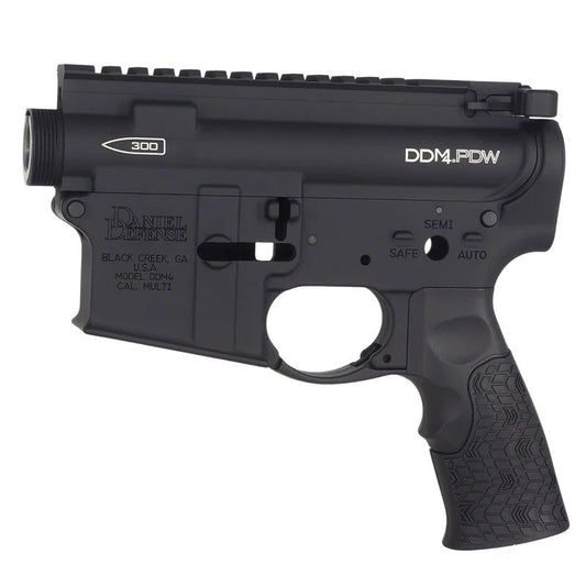 CYMA CGS Tokyo Marui MWS GBBR レシーバーセット (ダニエルディフェンス DDM4 PDW) - ブラック