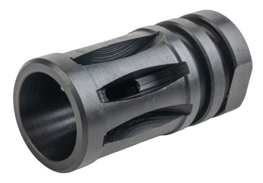 CYMA M4 スチールフラッシュハイダー 14mmCCW用 - ブラック
