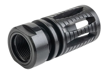 CYMA KAC QD スチール フラッシュハイダー 14mmCCW用 - ブラック
