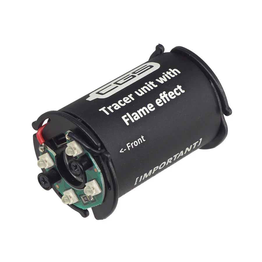 CYMA CGS OPSスタイル モックサプレッサー（トレーサーユニット付き）MK12 MOD.1用（CGS-FH-0003）- ブラック