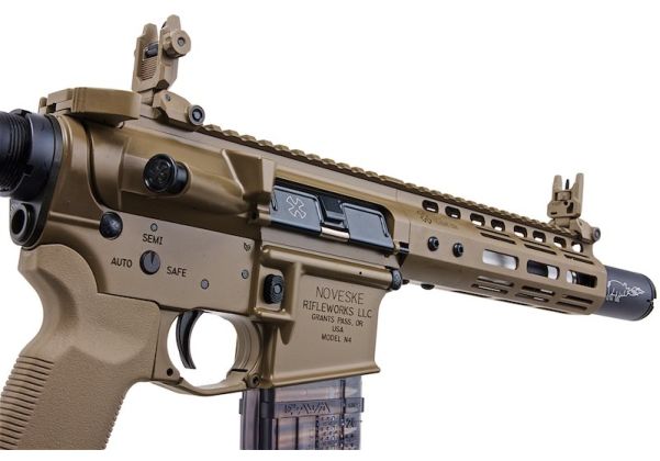 EMG NOVESKE N4 PDW エアソフト GBB ライフル (7 インチ、CYMA CGS システム) - FDE