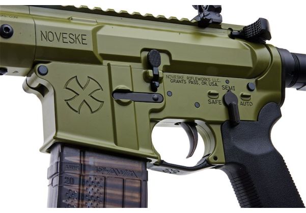 EMG NOVESKE N4 PDW エアソフト GBB ライフル (7 インチ、CYMA CGS システム) - OD