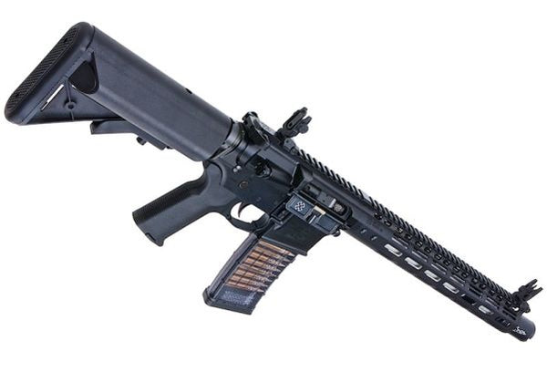 EMG NOVESKE N4 エアソフト GBB ライフル (13.5 インチ、CYMA CGS システム) - ブラック