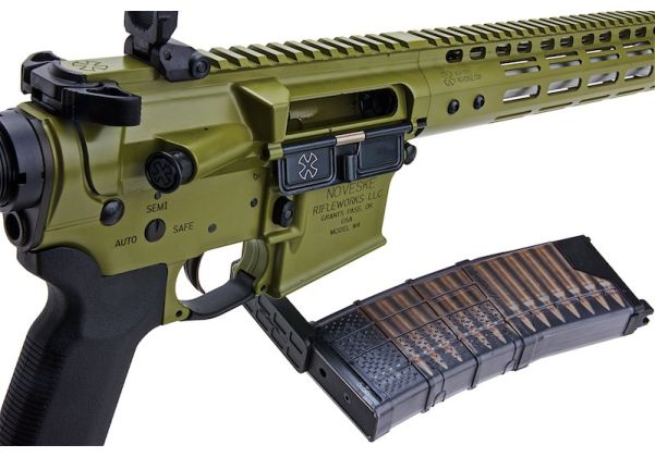 EMG NOVESKE N4 エアソフト GBB ライフル (13.5 インチ、CYMA CGS システム) - OD