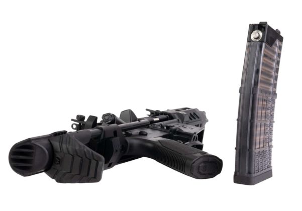 EMG Strike Industries AR Strike Raider ショートバレル GBB エアソフト M4 ライフル (CYMA CGS システム) - 4 インチ BK