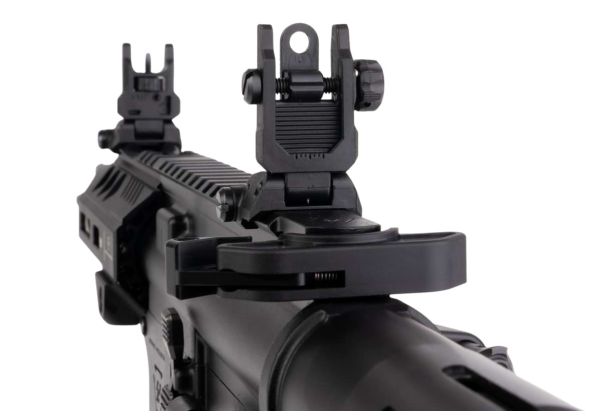 EMG Strike Industries AR Strike Raider ショートバレル GBB エアソフト M4 ライフル (CYMA CGS システム) - 4 インチ BK