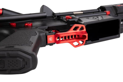 EMG STRIKE INDUSTRIES AR ストライク レイダー ショート バレル GBB M4 ライフル (CYMA CGS システム) - 4 インチ BK / RD