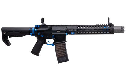 EMG STRIKE INDUSTRIES AR ストライク レイダー SBR GBB エアソフト M4 ライフル (CYMA CGS システム) - 10 インチ BK / BL