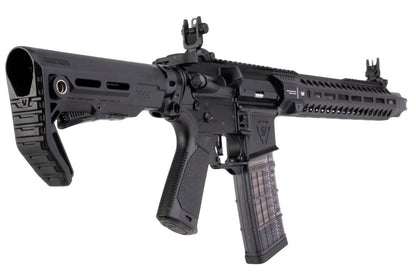 EMG STRIKE INDUSTRIES AR ストライク レイダー カービン GBB エアソフト M4 ライフル (CYMA CGS システム) - 13.5 インチ BK